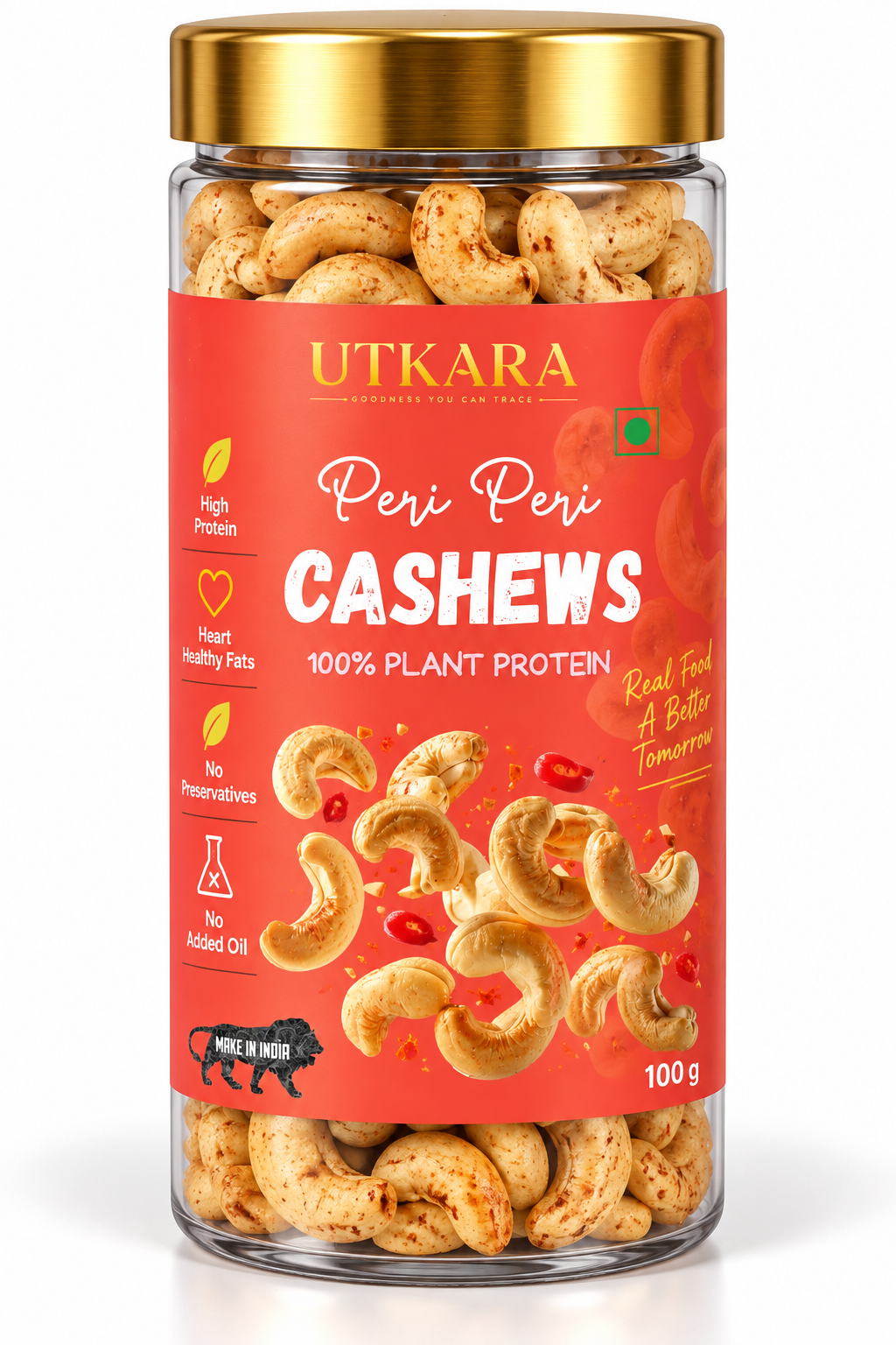 Peri Peri Cashews — UTKARA Koraput