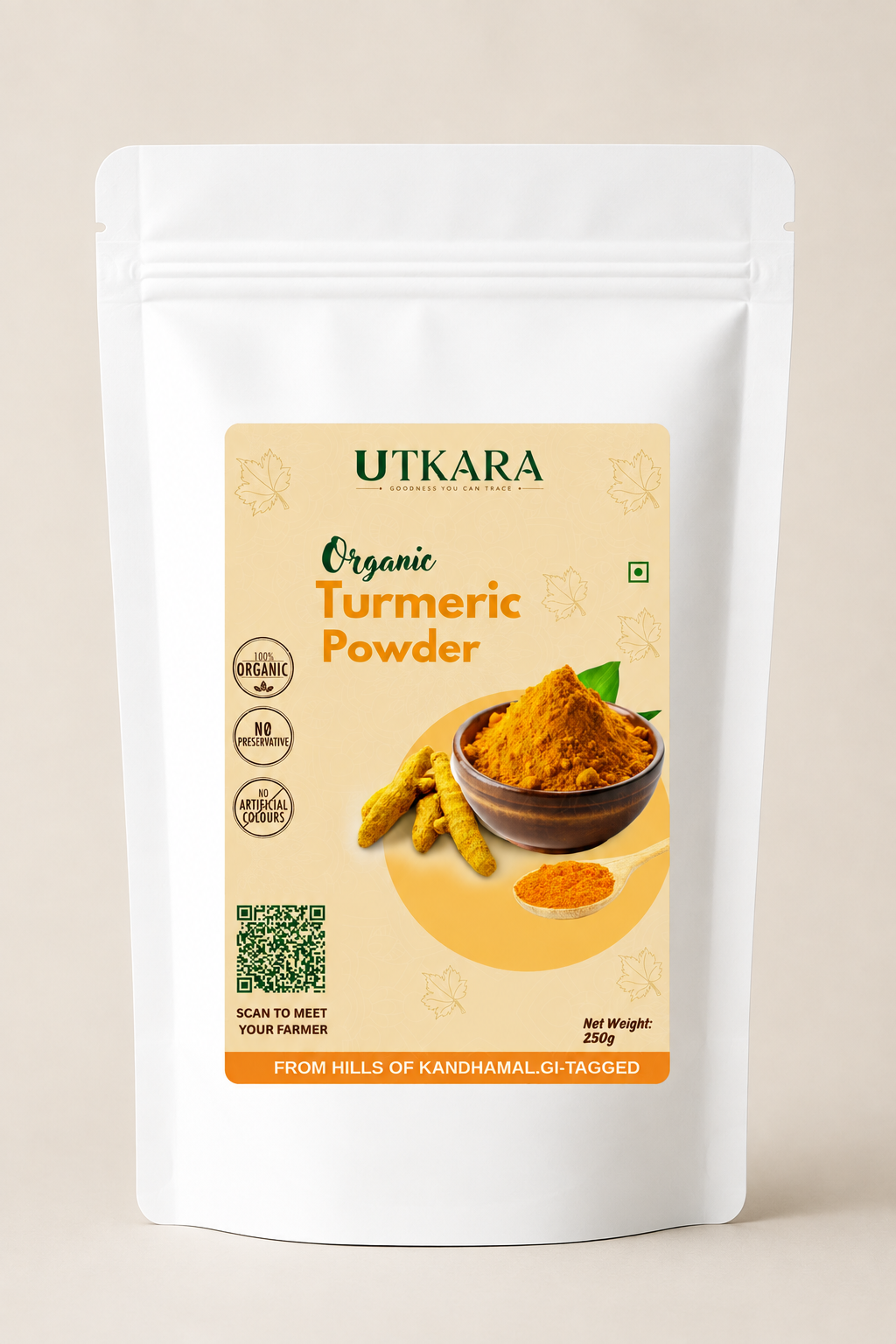 UTKARA Kandhamal Turmeric Powder 250g